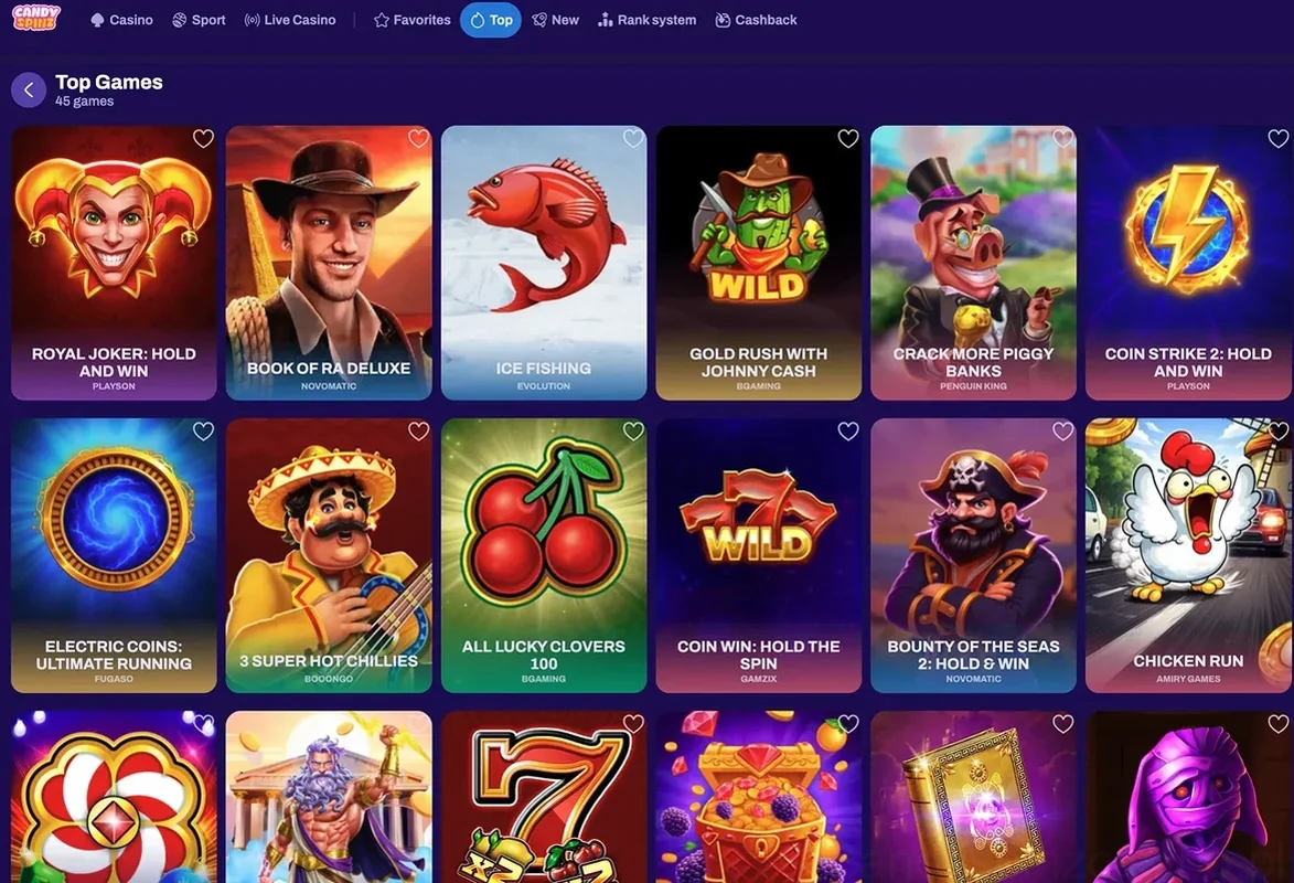 Candyspinz Casino Casino